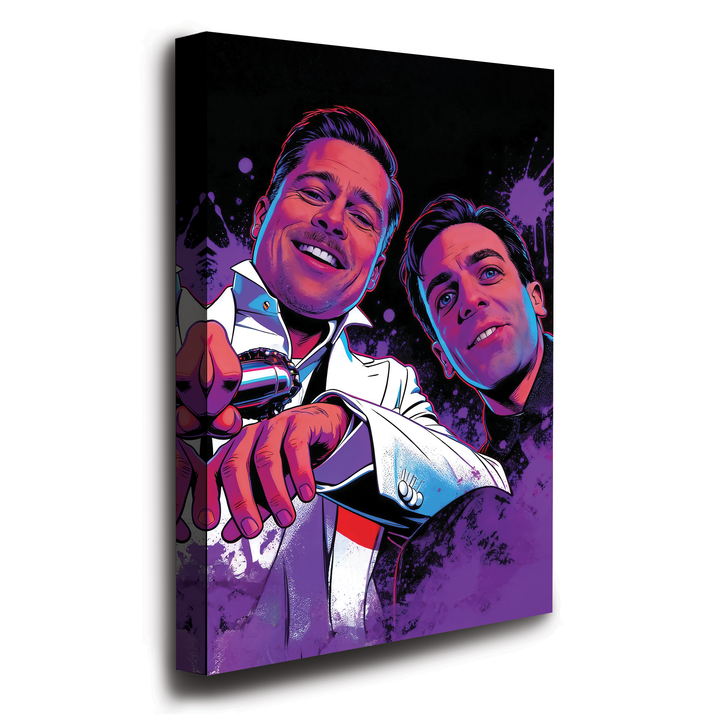 Inglourious Basterds (2009) — Eli Roth - Brad Pitt - POPART Canvas