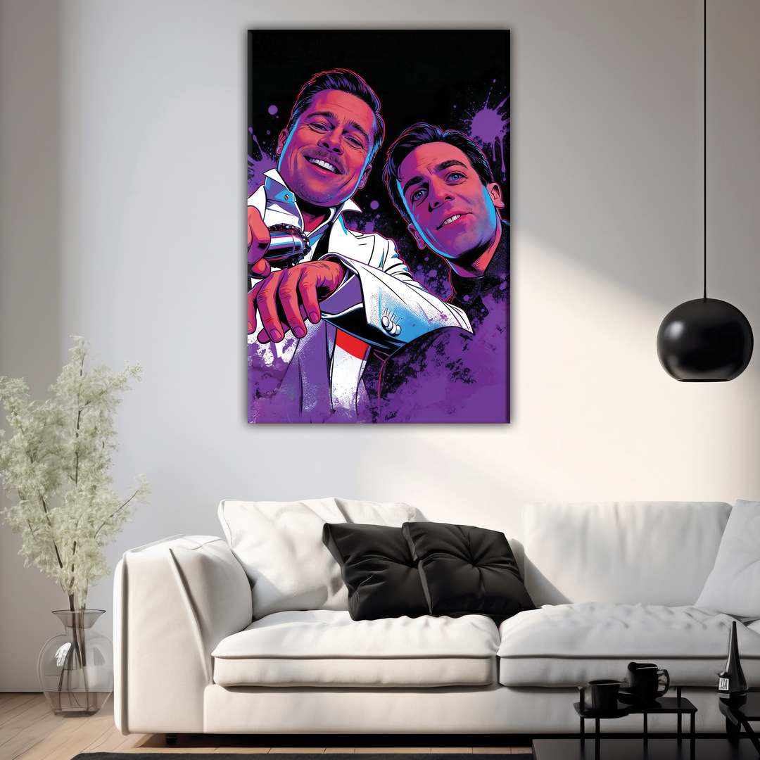 Inglourious Basterds (2009) — Eli Roth - Brad Pitt - POPART Canvas