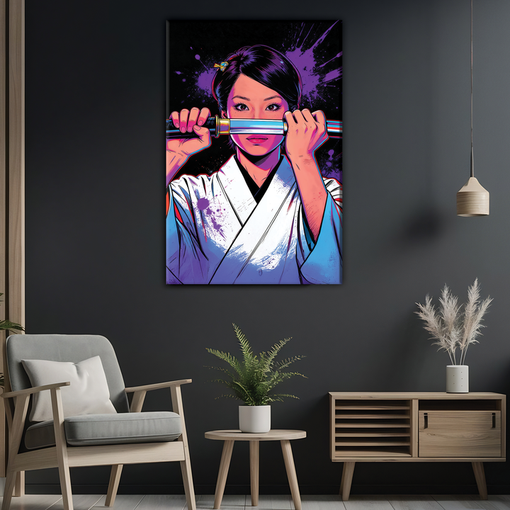 Kill Bill Vol 1 (2003) — Lucy Liu - POPART Canvas