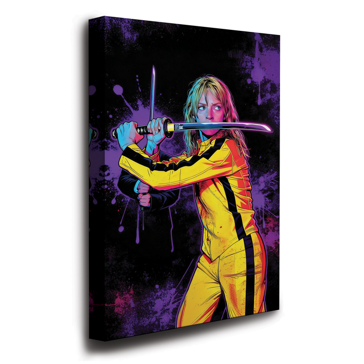 Kill Bill Vol 1 (2003) — Uma Thurman - POPART Canvas