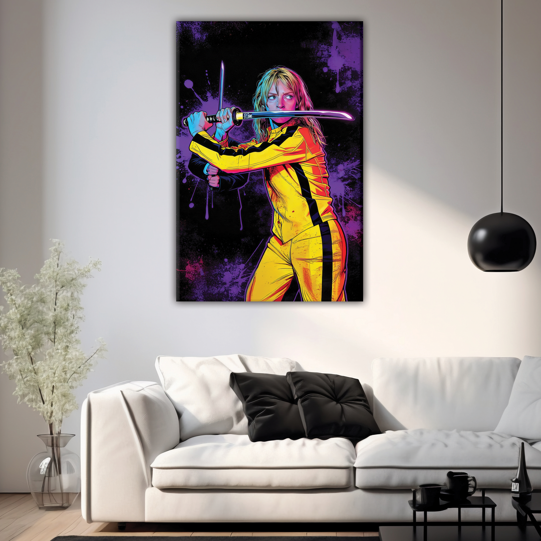 Kill Bill Vol 1 (2003) — Uma Thurman - POPART Canvas