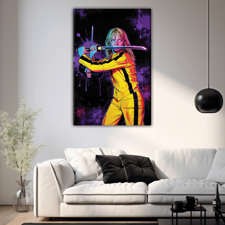 Kill Bill Vol 1 (2003) — Uma Thurman - POPART Canvas