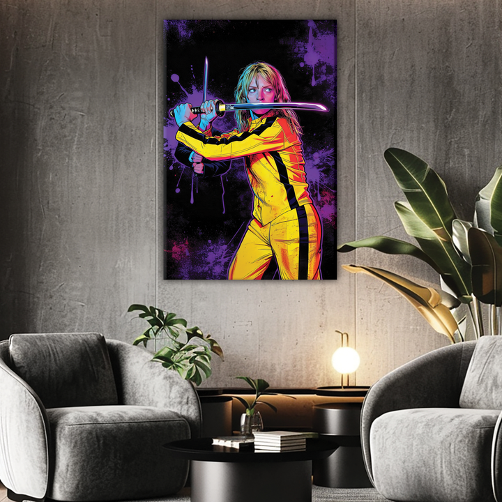 Kill Bill Vol 1 (2003) — Uma Thurman - POPART Canvas