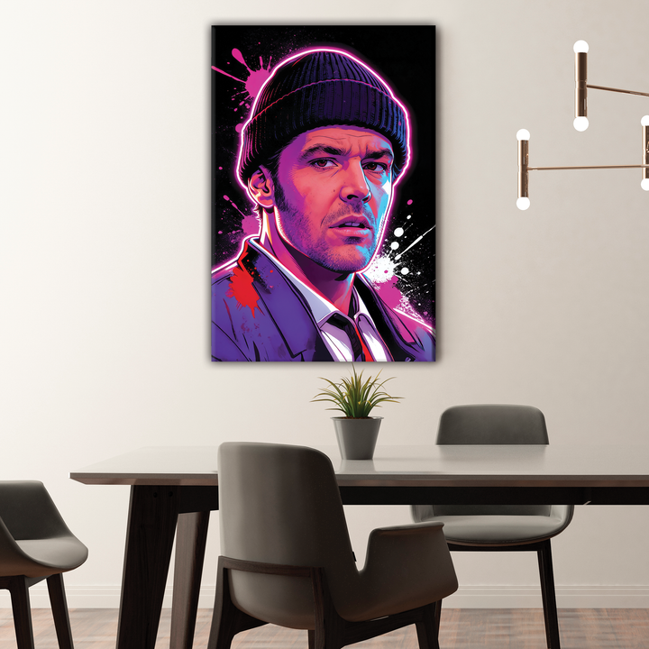 One Flew Over the Cuckoo’s Nest (1975) — Jack Nicholson - POPART Canvas