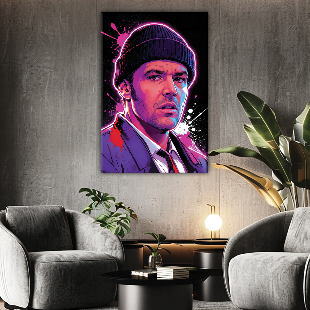 One Flew Over the Cuckoo’s Nest (1975) — Jack Nicholson - POPART Canvas