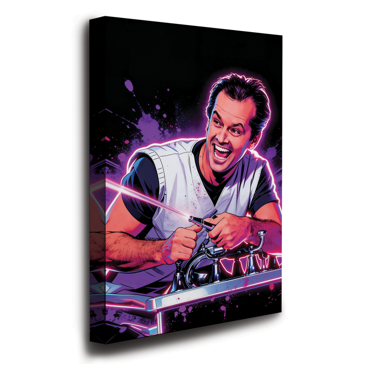 One Flew Over the Cuckoo’s Nest (1975) — Jack Nicholson - POPART Canvas