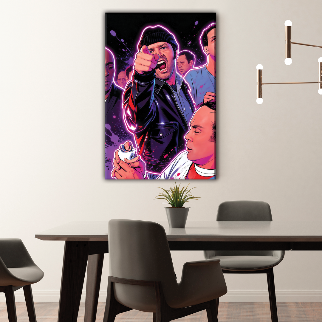 One Flew Over the Cuckoo’s Nest (1975) — Jack Nicholson - POPART Canvas