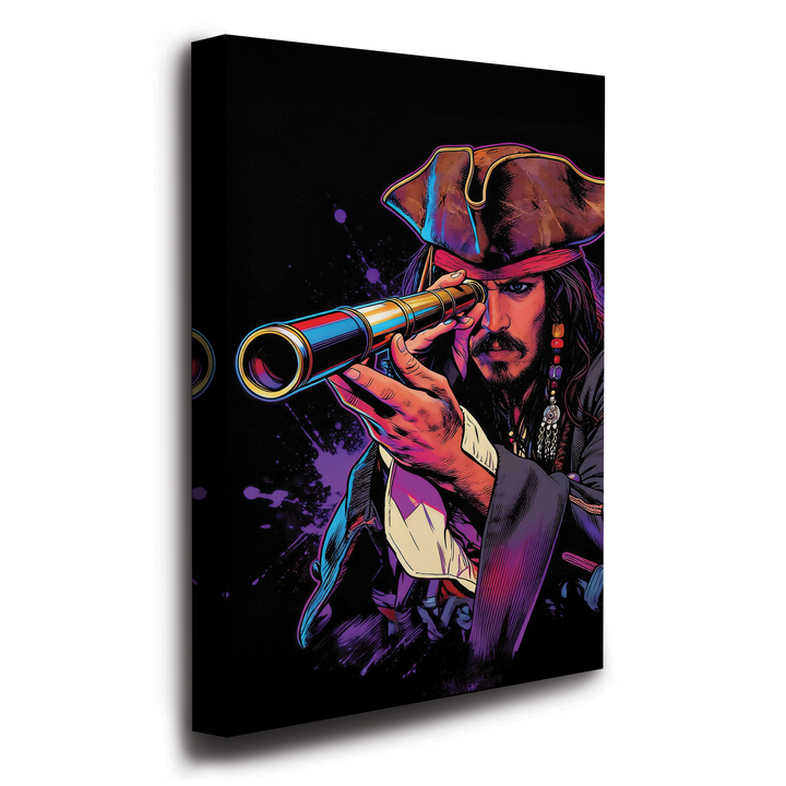 Pirates of the Caribbean - The Curse of the Black Pearl (2003) — Johnny Depp - POPART Canvas