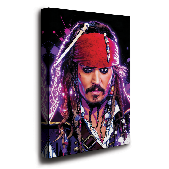 Pirates of the Caribbean — Johnny Depp - POPART Canvas