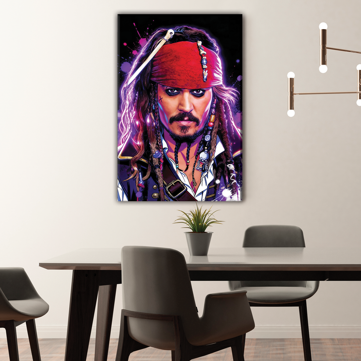 Pirates of the Caribbean — Johnny Depp - POPART Canvas