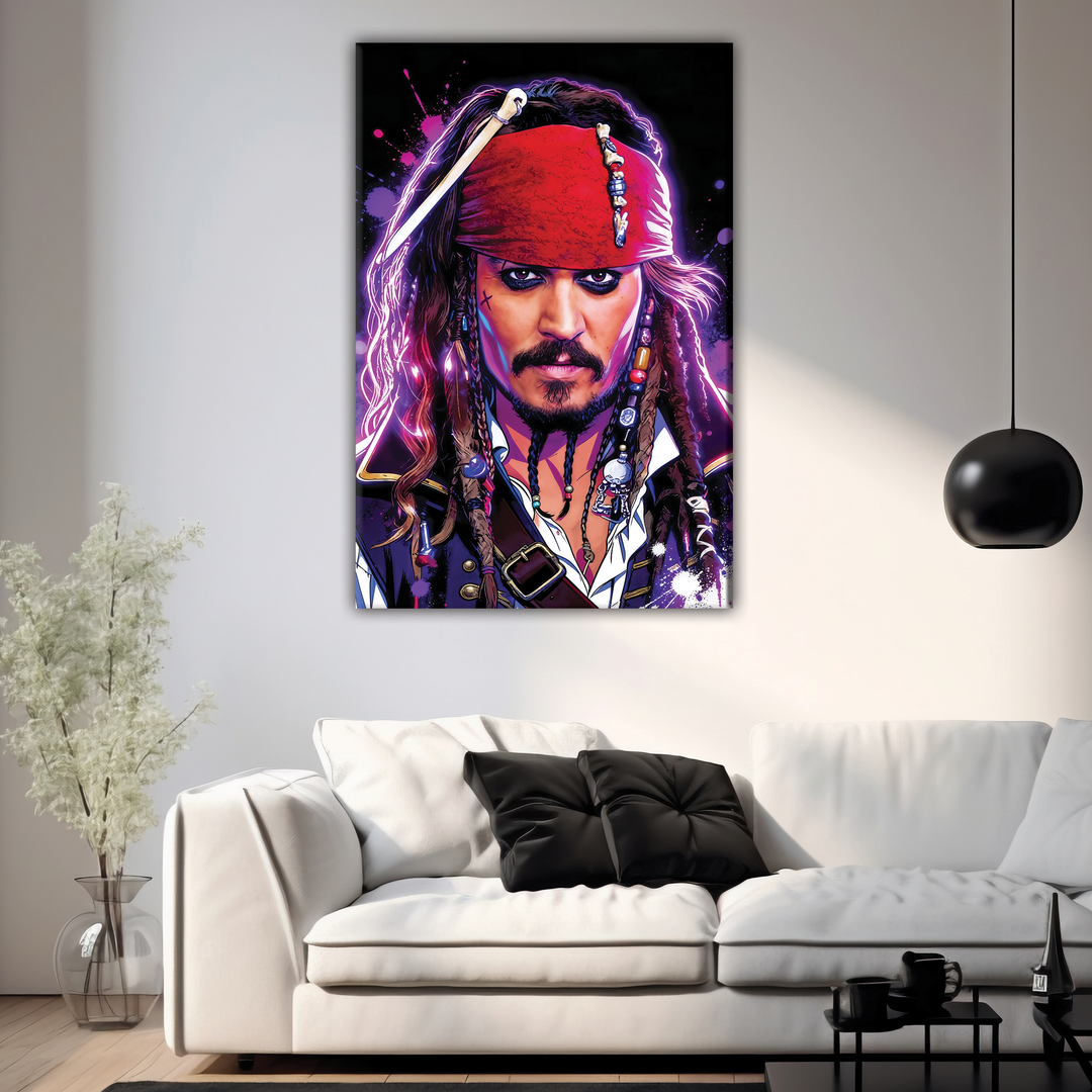 Pirates of the Caribbean — Johnny Depp - POPART Canvas