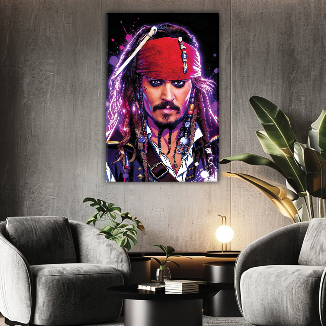 Pirates of the Caribbean — Johnny Depp - POPART Canvas
