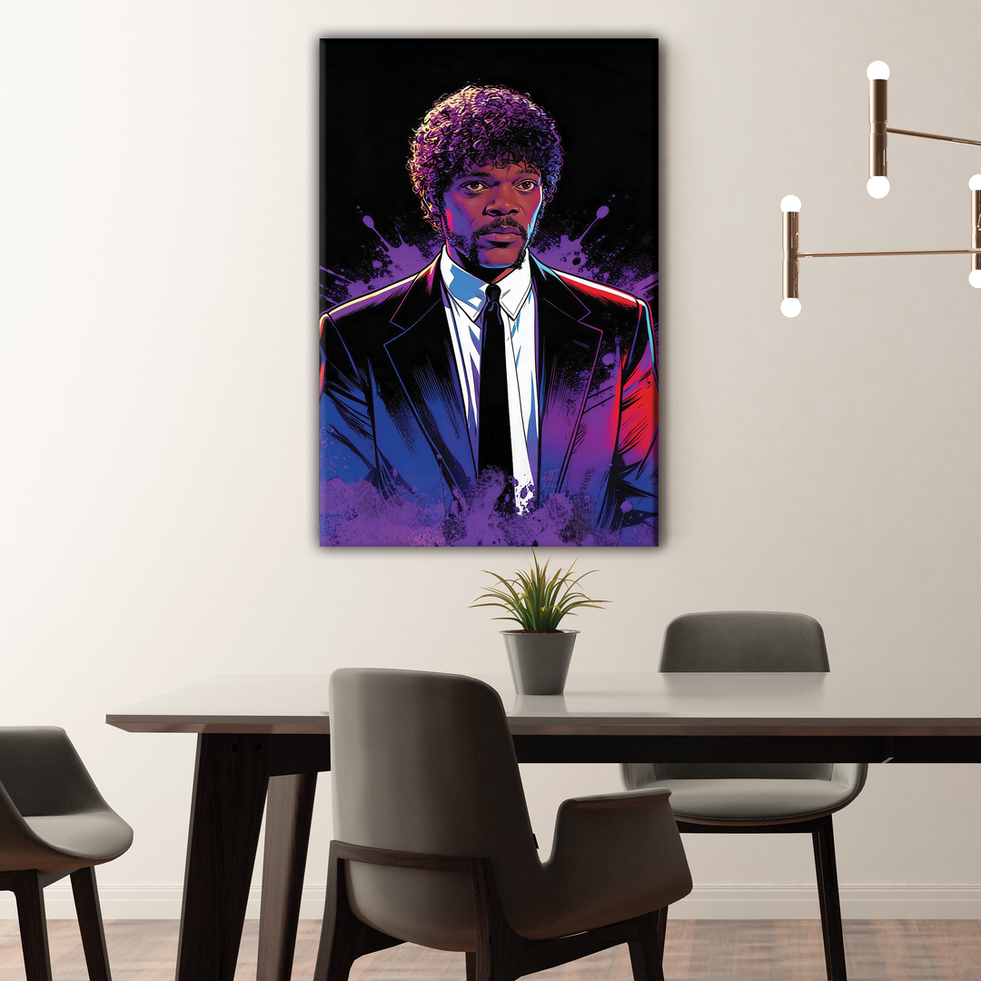 Pulp Fiction (1994) — Samuel L. Jackson - POPART Canvas