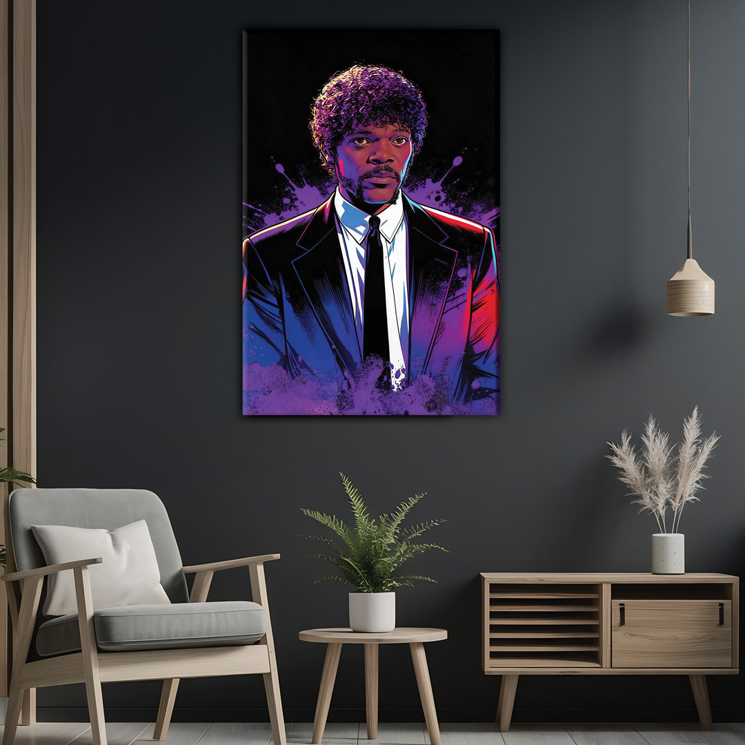 Pulp Fiction (1994) — Samuel L. Jackson - POPART Canvas