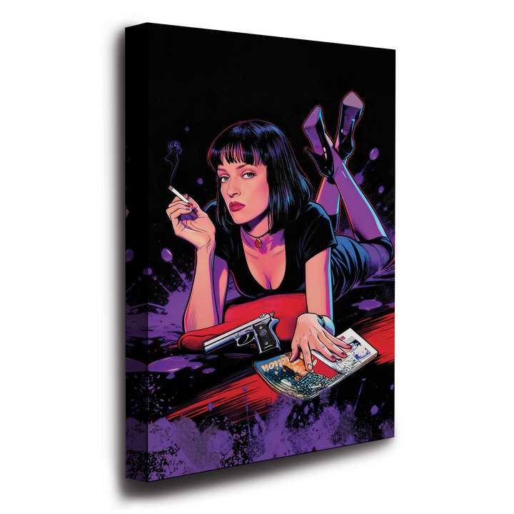 Pulp Fiction (1994) — Uma Thurman - POPART Canvas