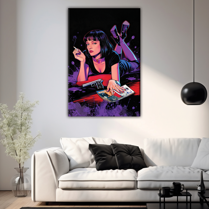 Pulp Fiction (1994) — Uma Thurman - POPART Canvas