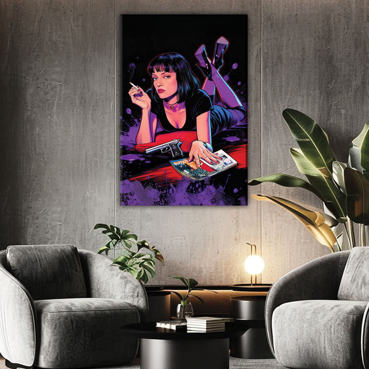Pulp Fiction (1994) — Uma Thurman - POPART Canvas