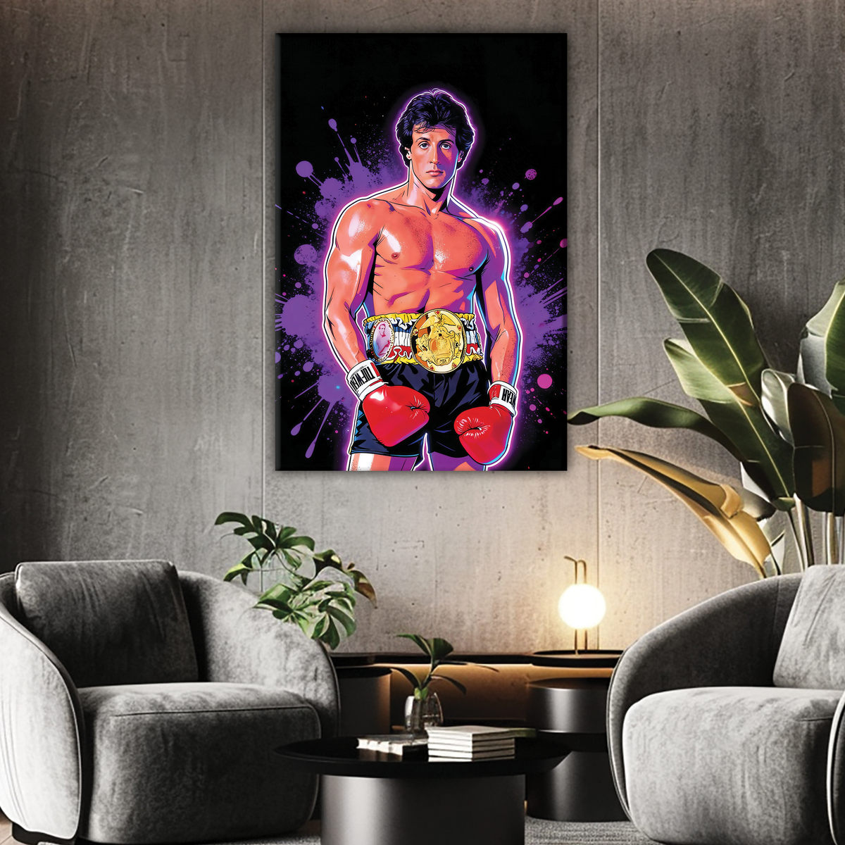 Rocky (1976) — Sylvester Stallone - POPART Canvas