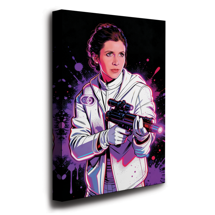Star Wars (1977) — Carrie Fisher - POPART Canvas