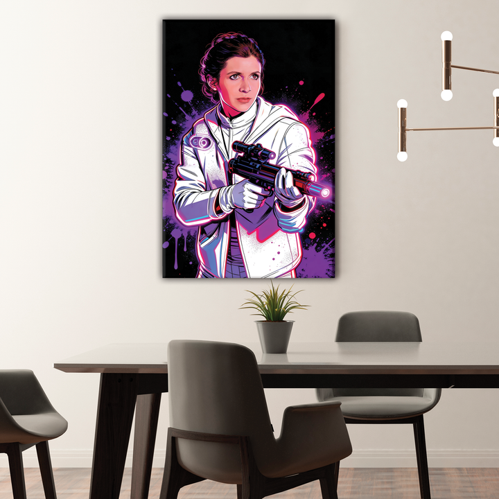 Star Wars (1977) — Carrie Fisher - POPART Canvas