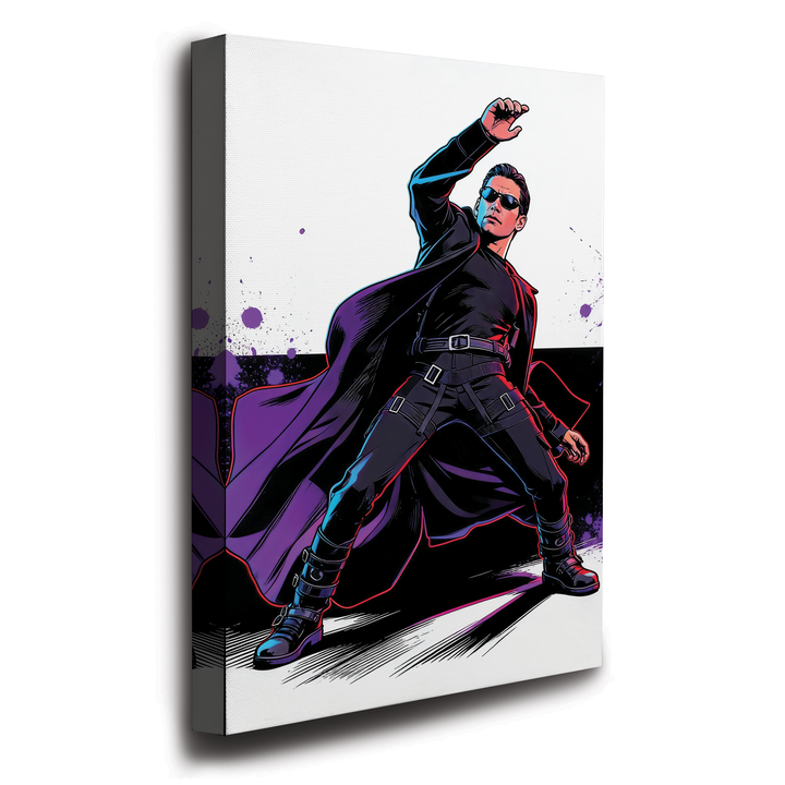 The Matrix (1999) — Keanu Reeves - POPART Canvas