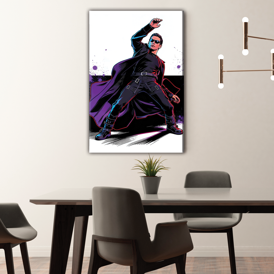 The Matrix (1999) — Keanu Reeves - POPART Canvas