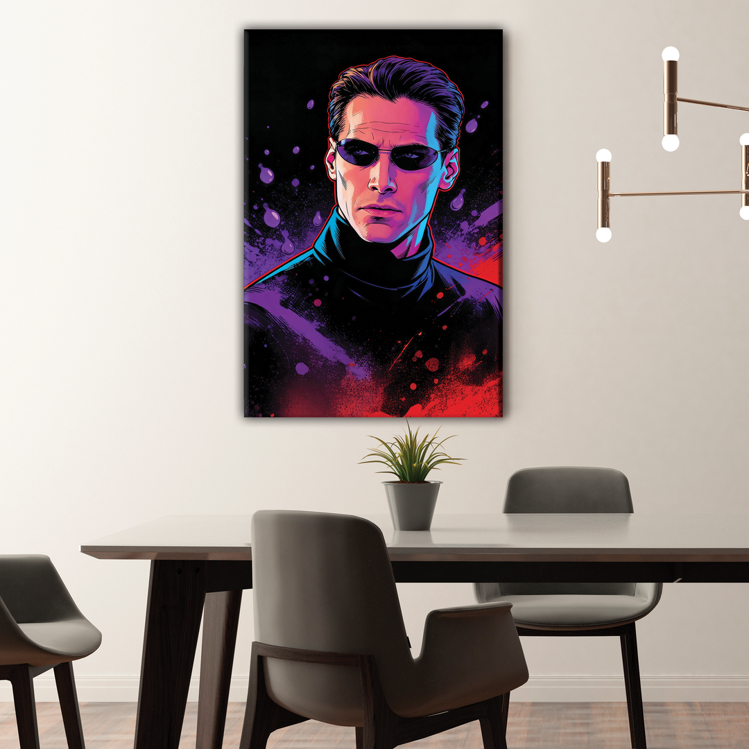 The Matrix (1999) — Keanu Reeves - POPART Canvas
