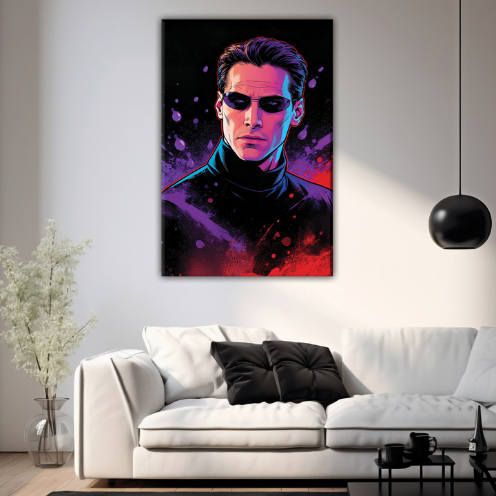 The Matrix (1999) — Keanu Reeves - POPART Canvas