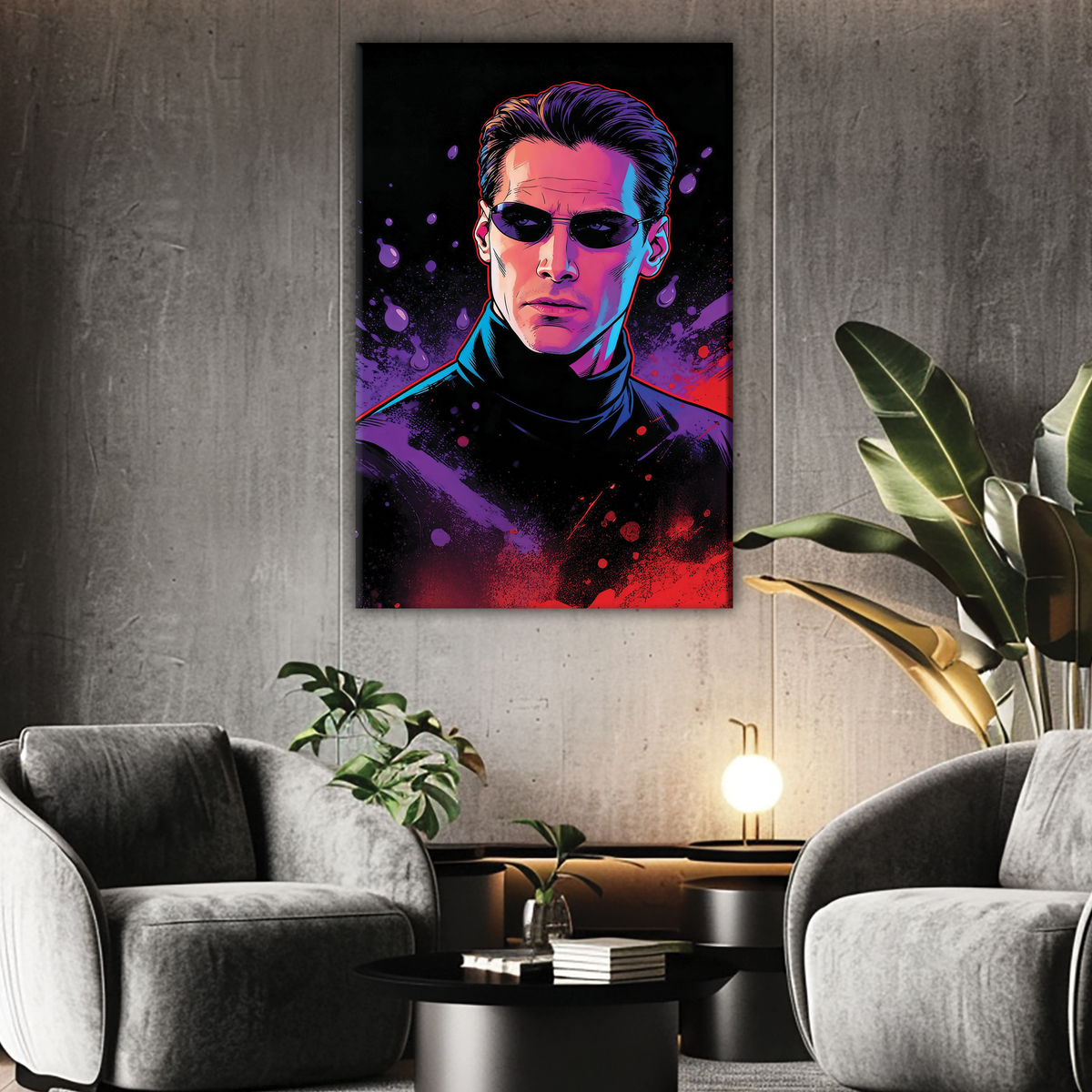 The Matrix (1999) — Keanu Reeves - POPART Canvas