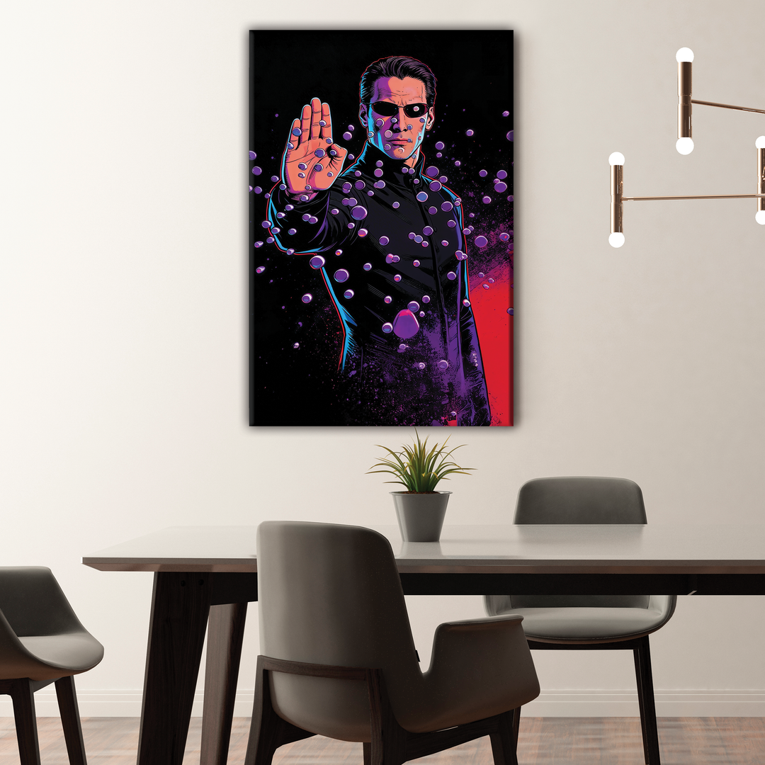 The Matrix (1999) — Keanu Reeves - POPART Canvas