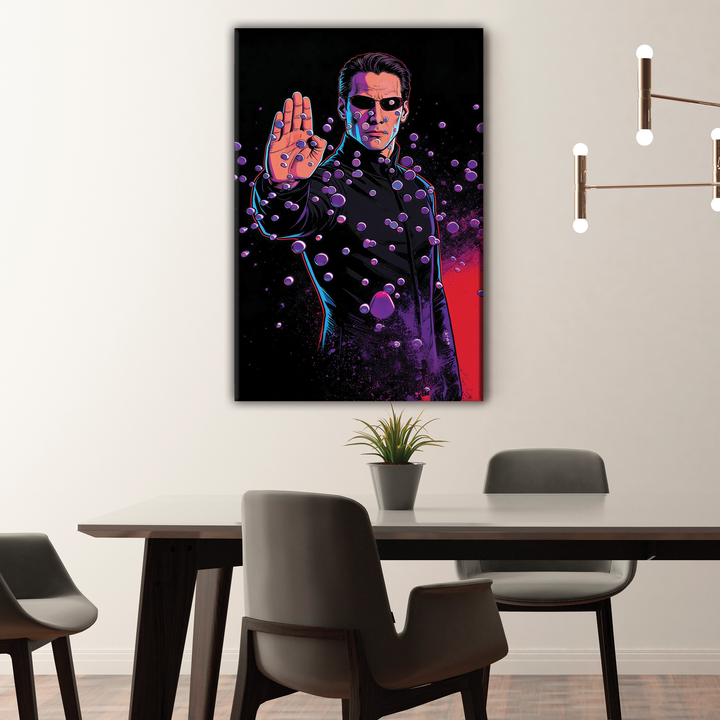 The Matrix (1999) — Keanu Reeves - POPART Canvas