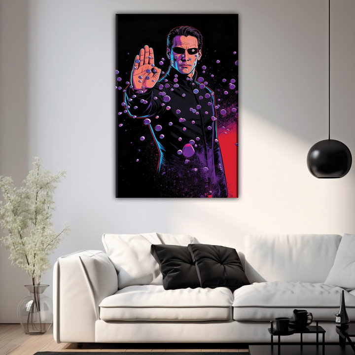 The Matrix (1999) — Keanu Reeves - POPART Canvas