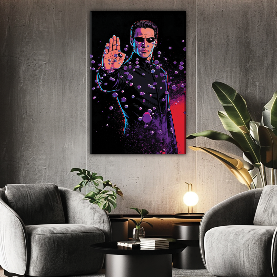 The Matrix (1999) — Keanu Reeves - POPART Canvas