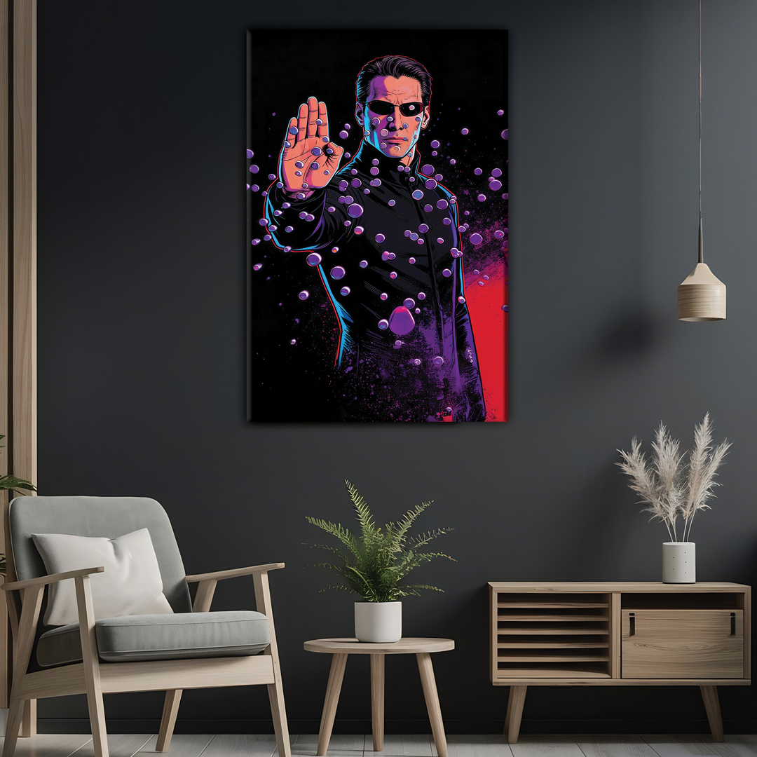 The Matrix (1999) — Keanu Reeves - POPART Canvas