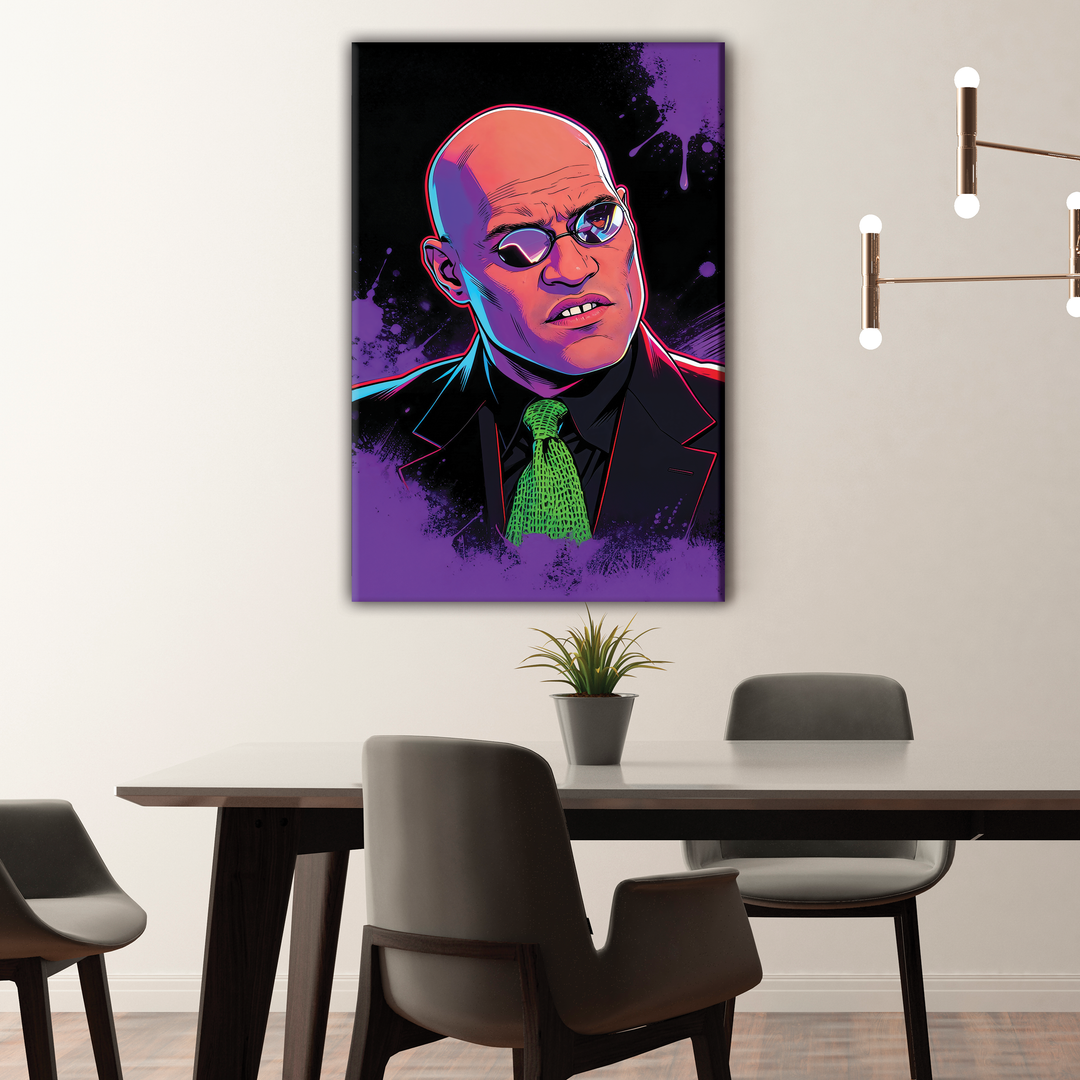 The Matrix (1999) — Laurence Fishburne - POPART Canvas