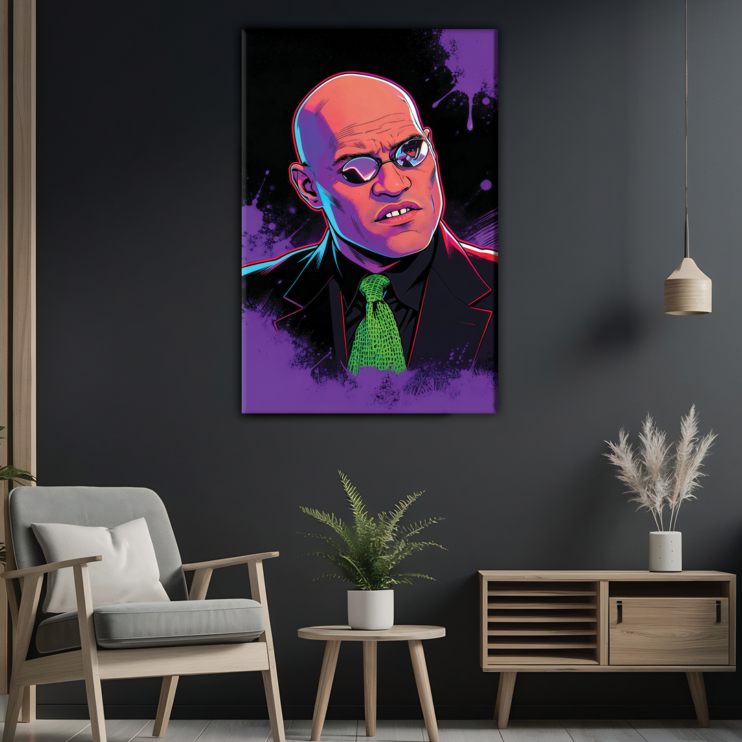 The Matrix (1999) — Laurence Fishburne - POPART Canvas