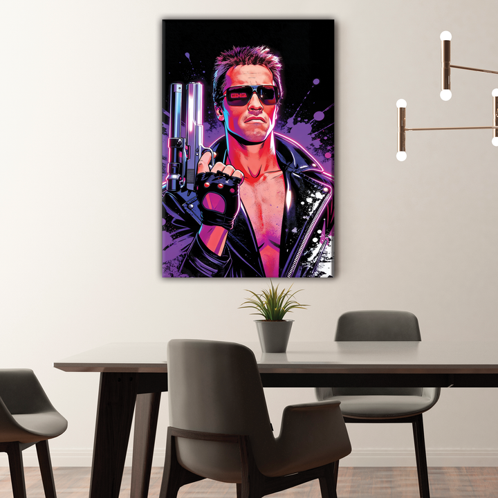 The Terminator (1984) — Arnold Schwarzenegger - POPART Canvas