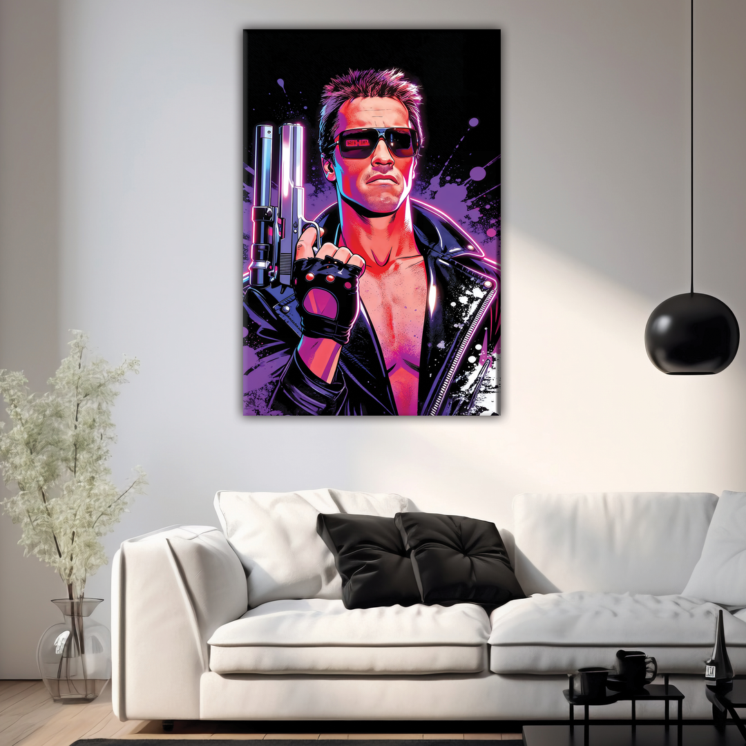 The Terminator (1984) — Arnold Schwarzenegger - POPART Canvas