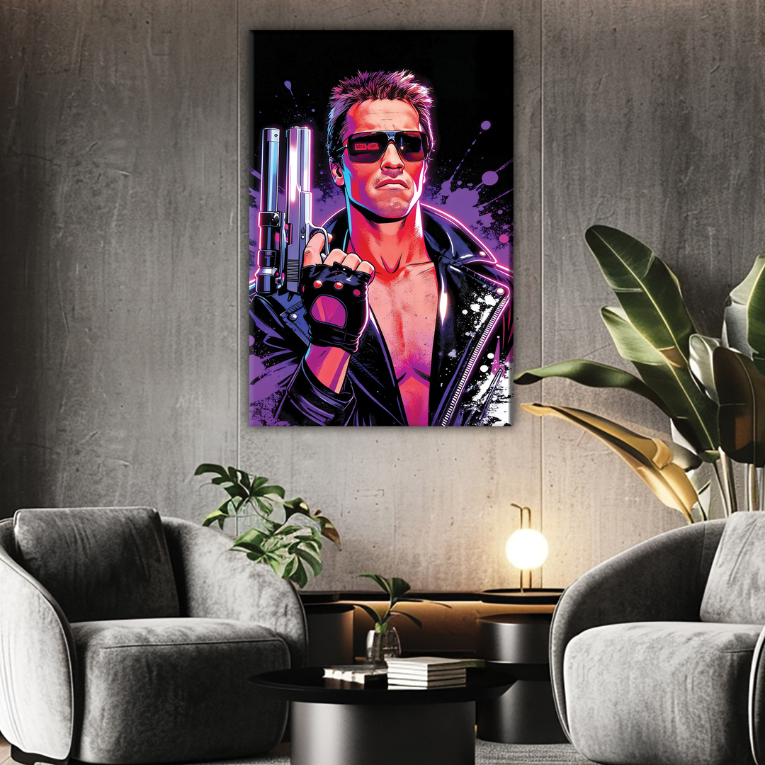 The Terminator (1984) — Arnold Schwarzenegger - POPART Canvas