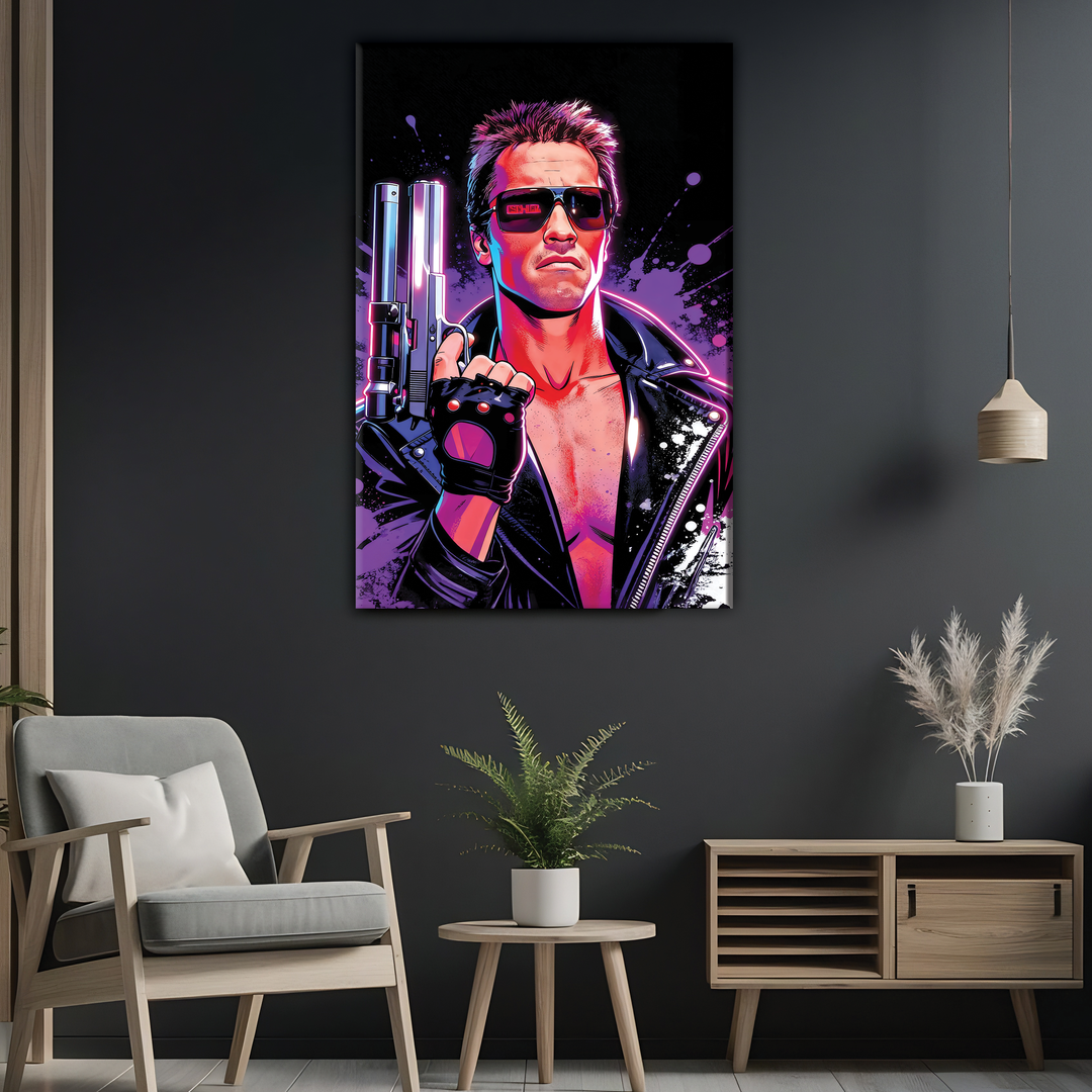 The Terminator (1984) — Arnold Schwarzenegger - POPART Canvas