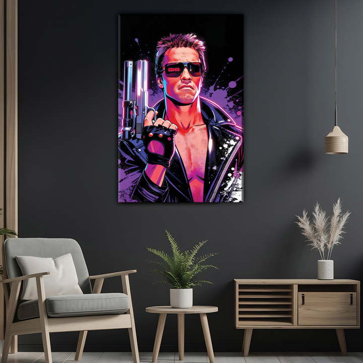 The Terminator (1984) — Arnold Schwarzenegger - POPART Canvas
