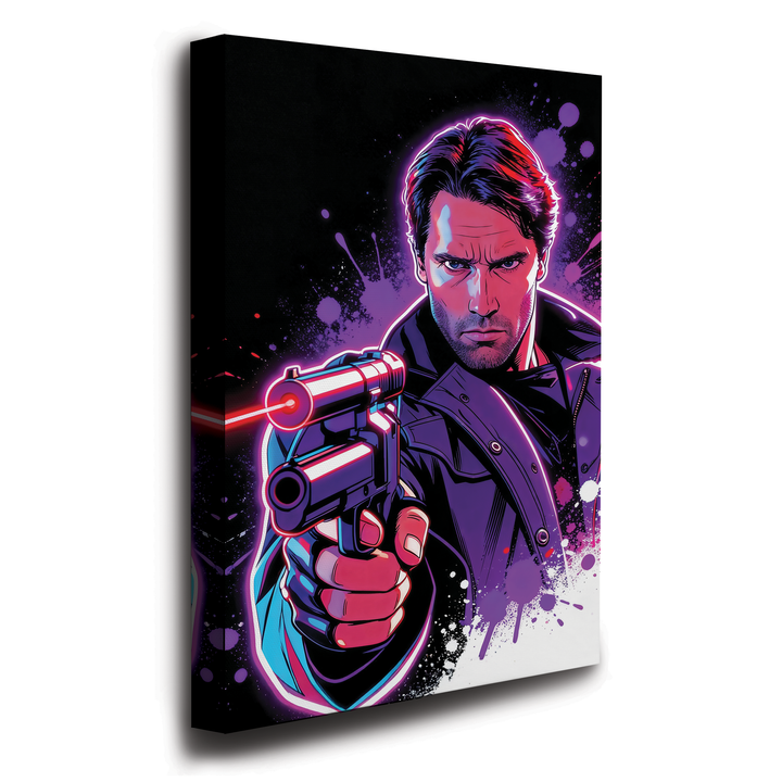 The Terminator (1984) — Arnold Schwarzenegger - POPART Canvas