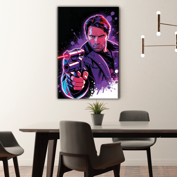 The Terminator (1984) — Arnold Schwarzenegger - POPART Canvas