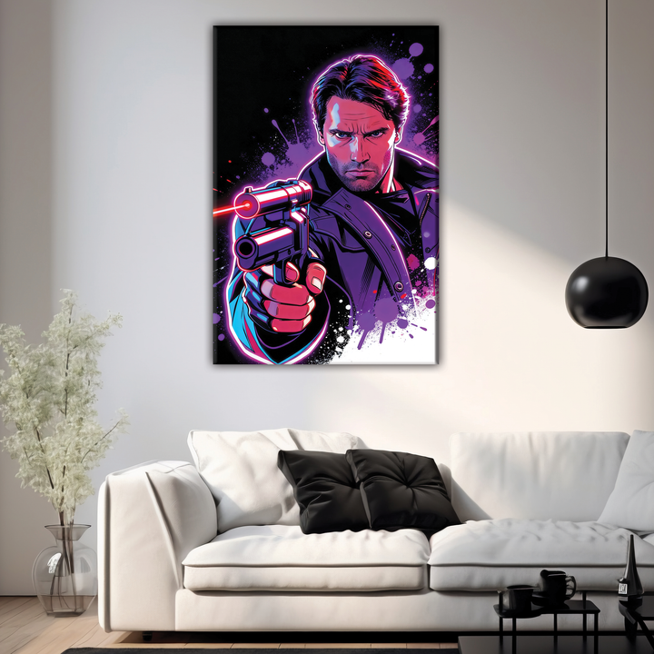 The Terminator (1984) — Arnold Schwarzenegger - POPART Canvas