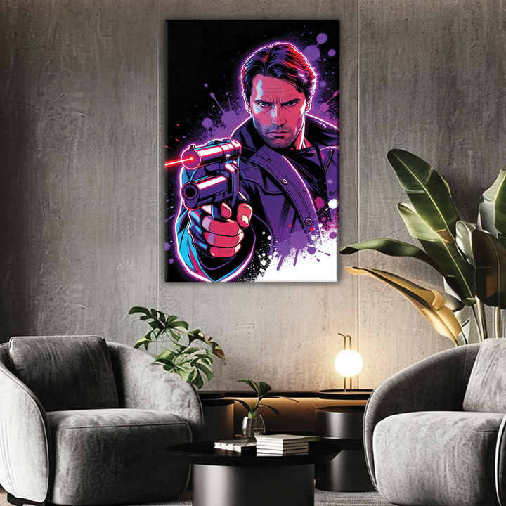 The Terminator (1984) — Arnold Schwarzenegger - POPART Canvas