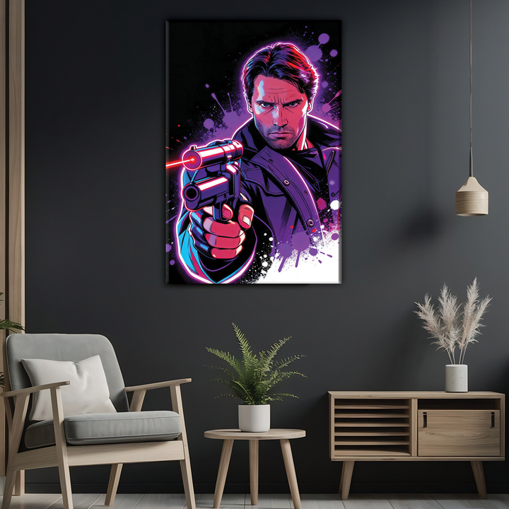 The Terminator (1984) — Arnold Schwarzenegger - POPART Canvas
