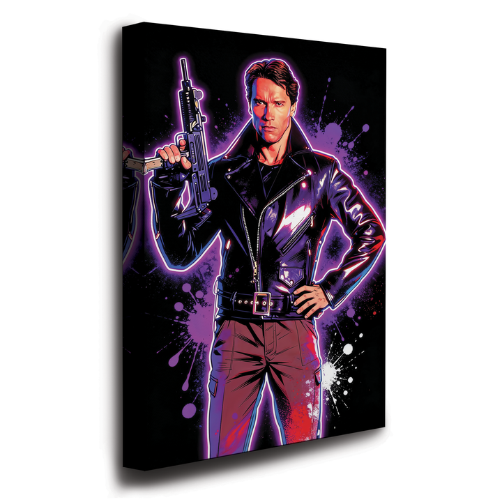 The Terminator (1984) — Arnold Schwarzenegger - POPART Canvas