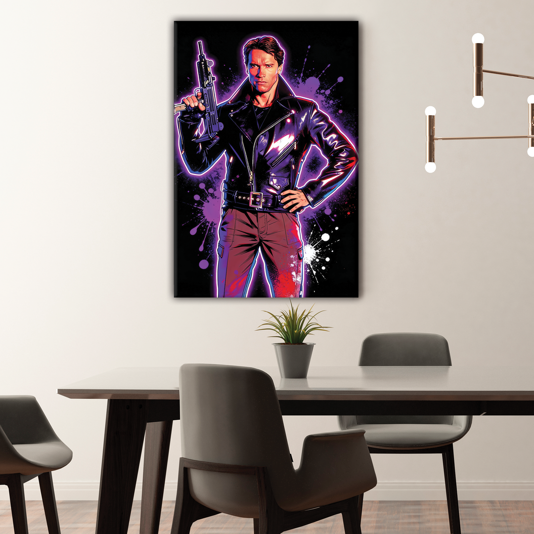 The Terminator (1984) — Arnold Schwarzenegger - POPART Canvas