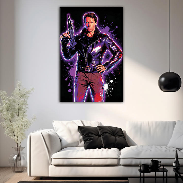 The Terminator (1984) — Arnold Schwarzenegger - POPART Canvas