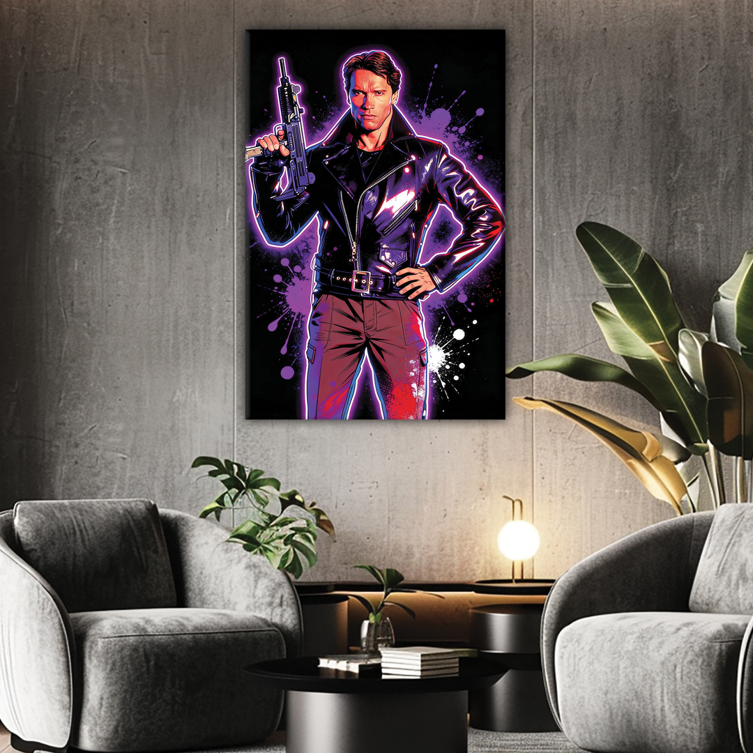 The Terminator (1984) — Arnold Schwarzenegger - POPART Canvas